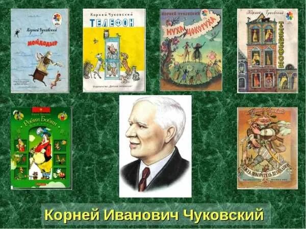 Произведение корнея ивановича. Произведения Чуковского для детей. Рассказы Чуковского. Чуковский и его книги.