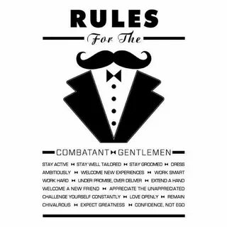 Gentlemen script