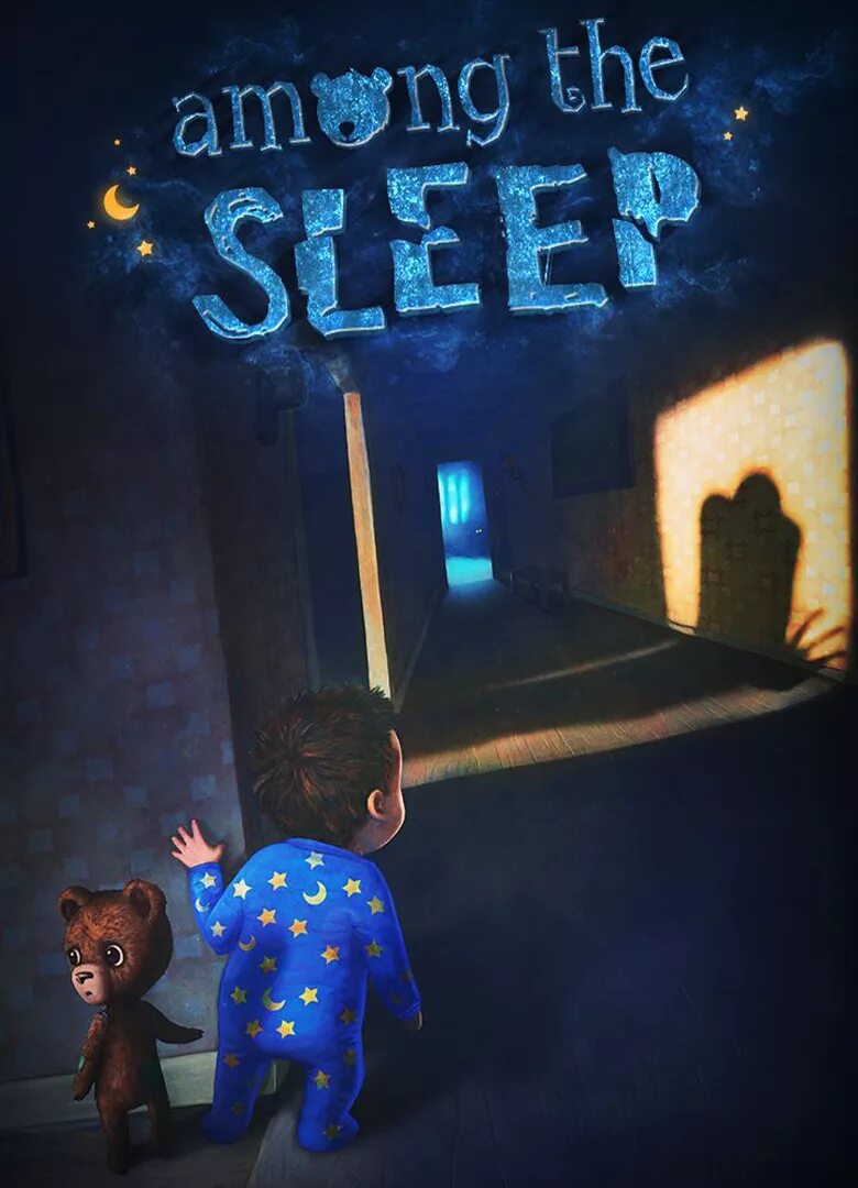 Спать игру на телефон. Among the Sleep обложка игры. Амонг the Sleep. Among the Sleep Horror игра. Амонг слип игрушка.