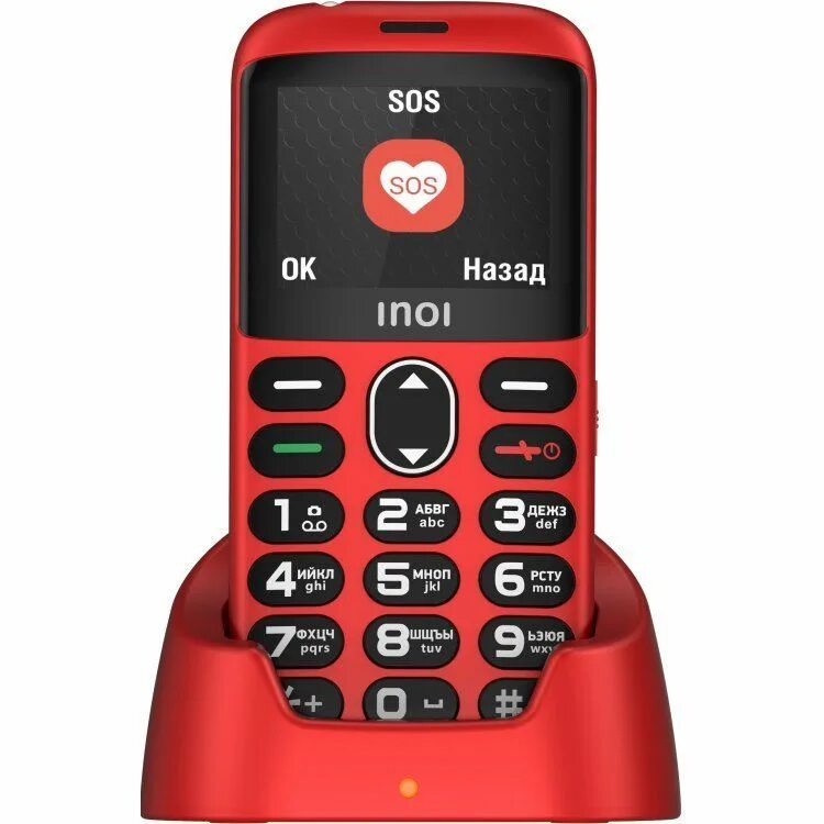 INOI 118b Red. Телефон INOI 117b Black. INOI 118b красный. INOI 117b черный.