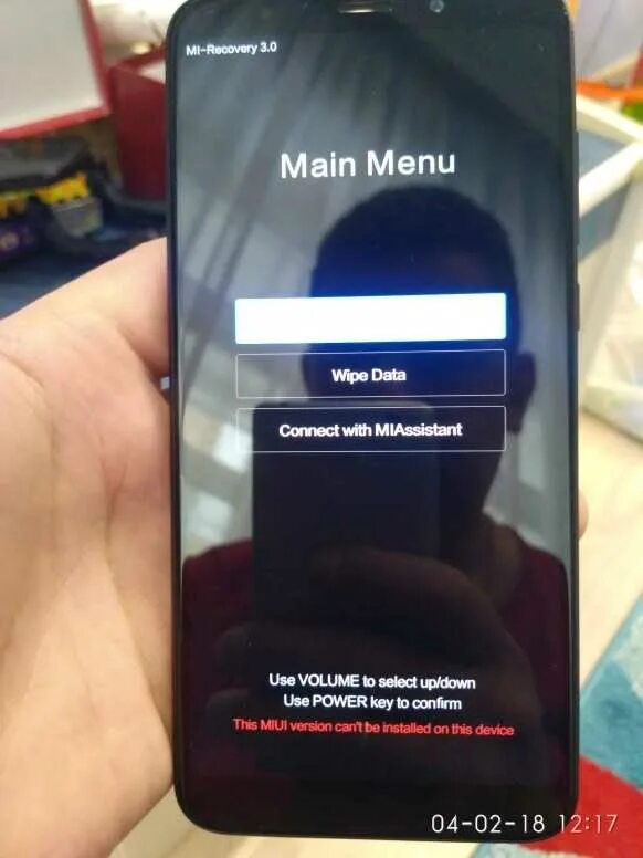 На экране телефона появился main menu. Main menu Redmi Recovery 5.0. Xiaomi mi Recovery 5.0. Режим Recovery Mode Xiaomi. Рекавери меню Xiaomi.