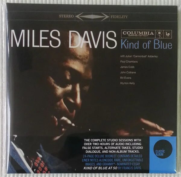 Miles Davis kind of Blue Japan CD. Miles Davis kind of Blue CD Front Cover. Kind of Blue.