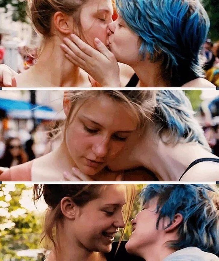 Blue lesbian. Леа Сейду синий самый теплый. Lea Seydoux синий самый теплый цвет.