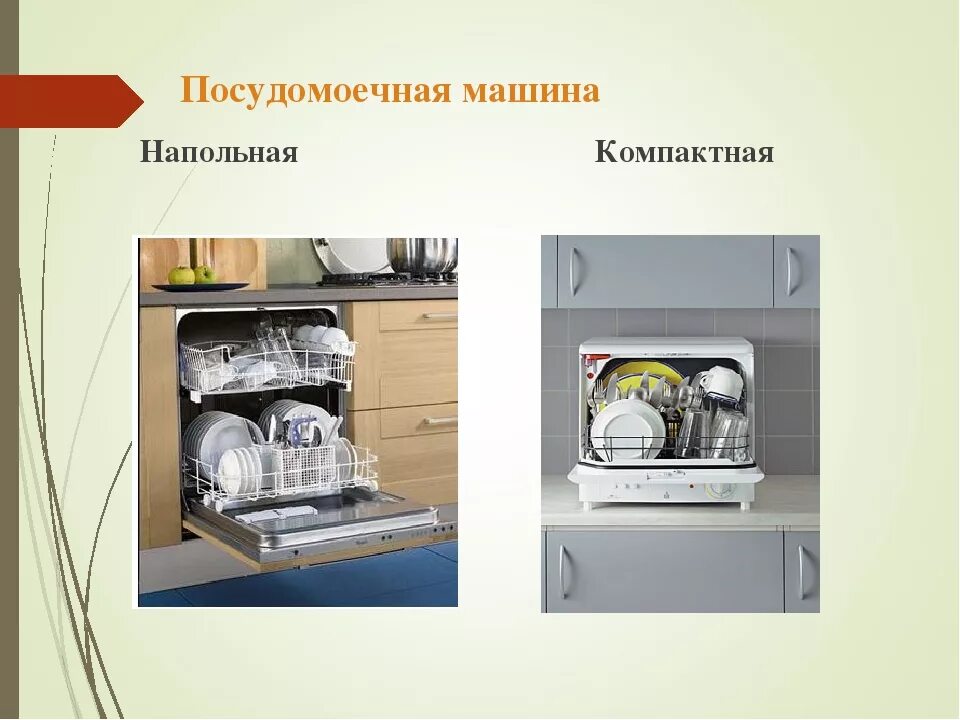 На рисунке изображены посудомоечная машина и холодильник. Посудомоечная машина презентация. Посудомоечная машина технология. Современная посудомоечная машина презентация. Посудомойка для презентации.