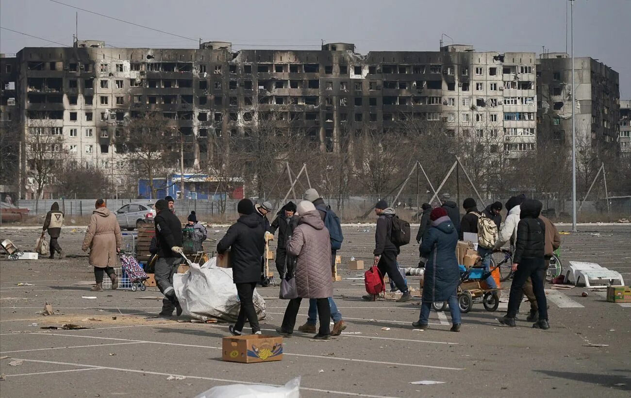 Украинское гетто. Террористический взрыв.