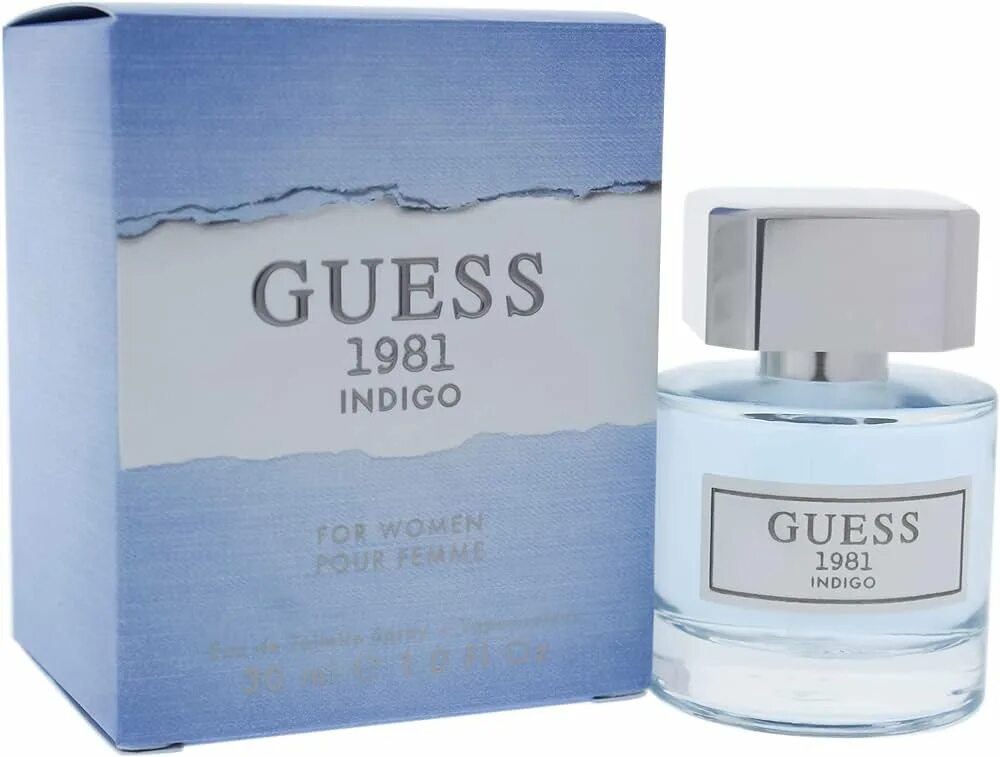 Guess духи женские 1981. Guess 1981 Indigo жен EDT. Guess 1981 Indigo for women туалетная вода. Guess Indigo for women туалетная вода 100. Туалетная вода гесс