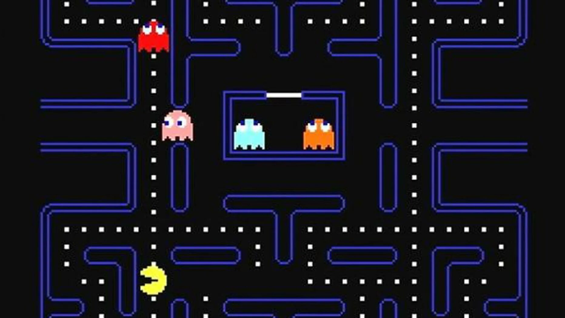 Pacman phonk. Pacman игра 1980 года. Лабиринт ПАКМАНА. Пакман игра оригинал. Пакман 1980.