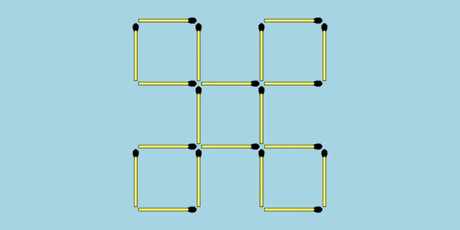 Построить 9 карту. Переложить 2 спички чтобы получилось 6 квадратов. Головоломки из спичек с ответами квадраты. Переложить 2 спички чтобы получилось 7 квадратов. Переместить две спички чтобы получилось.