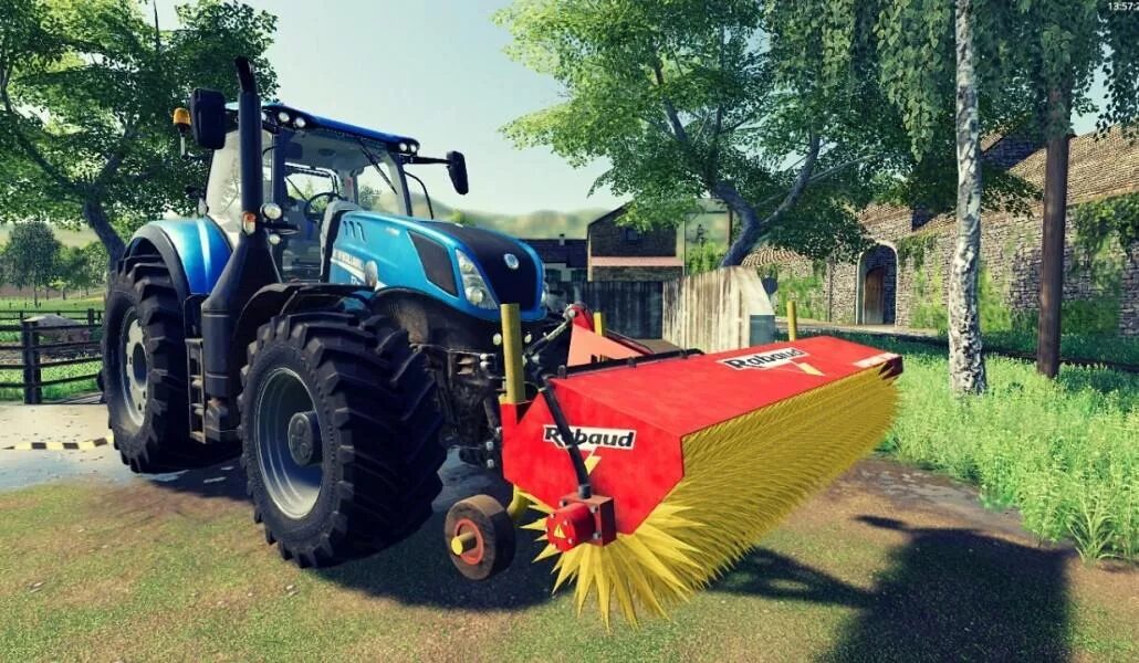 Фарминг симулятор 22 моды. Fs17 Sweeper Rabaud Supernet 2200a. Щетка ФС 17. Fs19 Mods. Щетка для ФС 19.