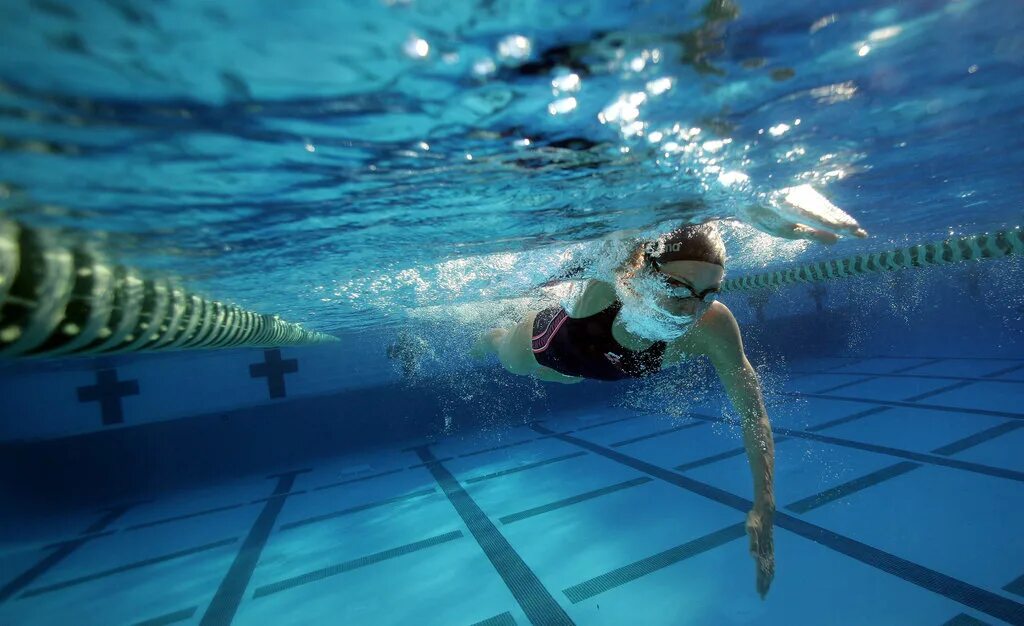 Enjoy swimming