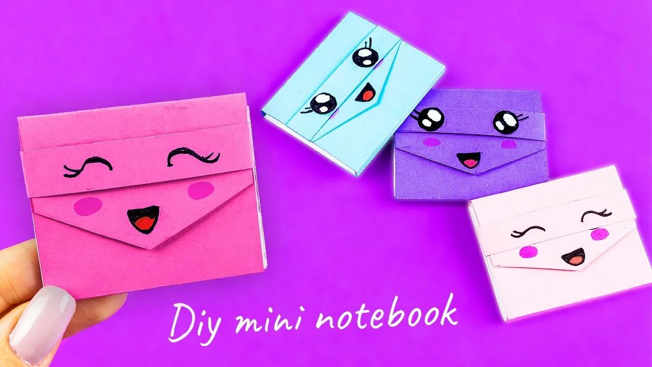 Поделки самоделки мини блокнотики DIY Kawaii БЛОКНОТИК ИЗ 1 ЛИСТА БУМАГИ-МИНИ КАНЦЕЛЯРИЯ СВОИМИ РУКАМИ YouTube
