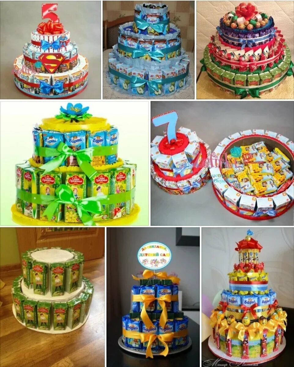 торт из барни и сока на день рождения в детский сад. торт из барни и сока на день рождения в детский сад. торт из сладостей в садик на день рождения ребенка 5 лет. торт из сока и чокопай в детский сад. торт из конфет.