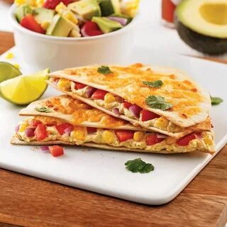 Кесадилья с курицей и сыром
