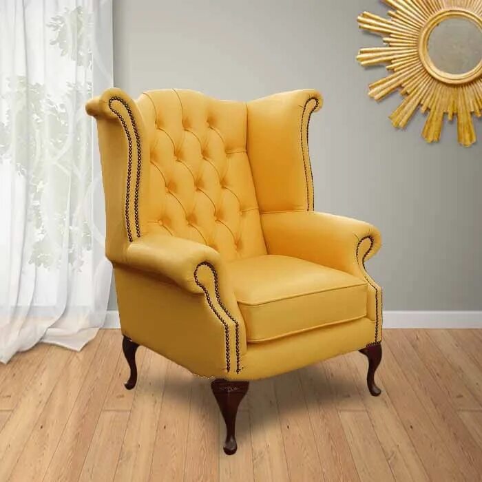 Кресло купить великий новгород. Кресло Честер желтый. Кресло Chester Baby Yellow. Кресло Wingback Chair. Кресло каминное фабрика Каравелла.