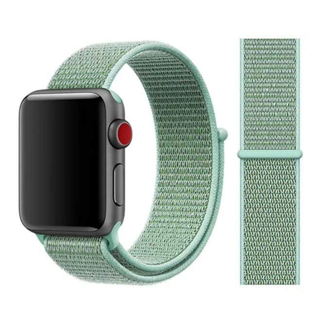 Ремешки для Apple watch se 44mm. Ремешки для Apple watch 42/44 mm. Ремешок для Apple watch 42-44mm зеленый. Нейлоновый ремешок АПЛ вотч. Series 4 44mm