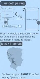 Freebuds инструкция на русском
