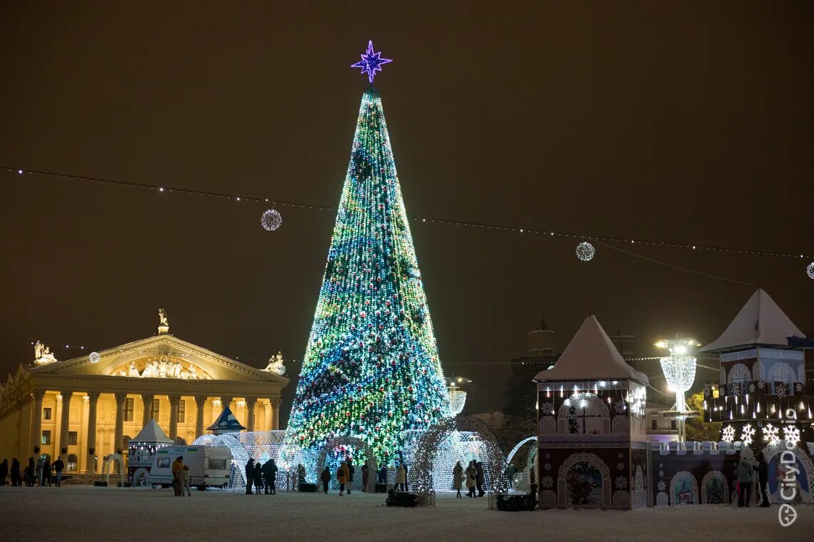 Новогодний минск