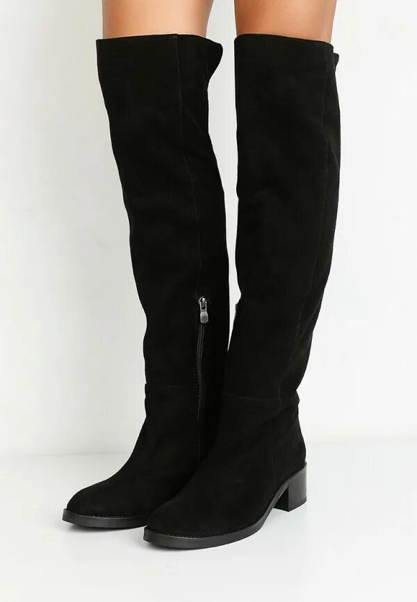 высокие зимние сапоги. эконика ботфорты замшевые еврозима. ботфорты черные замшевые эконика. ботфорты на низком каблуке. ботфорты женские натуральная замша.