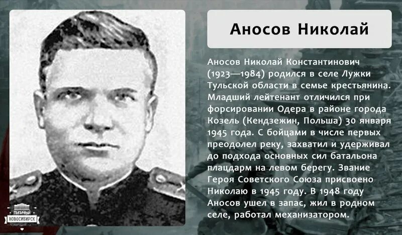 Кем названы улицы новосибирска. Сибиряки герои Великой Отечественной войны. Герои ВОВ Новосибирска.