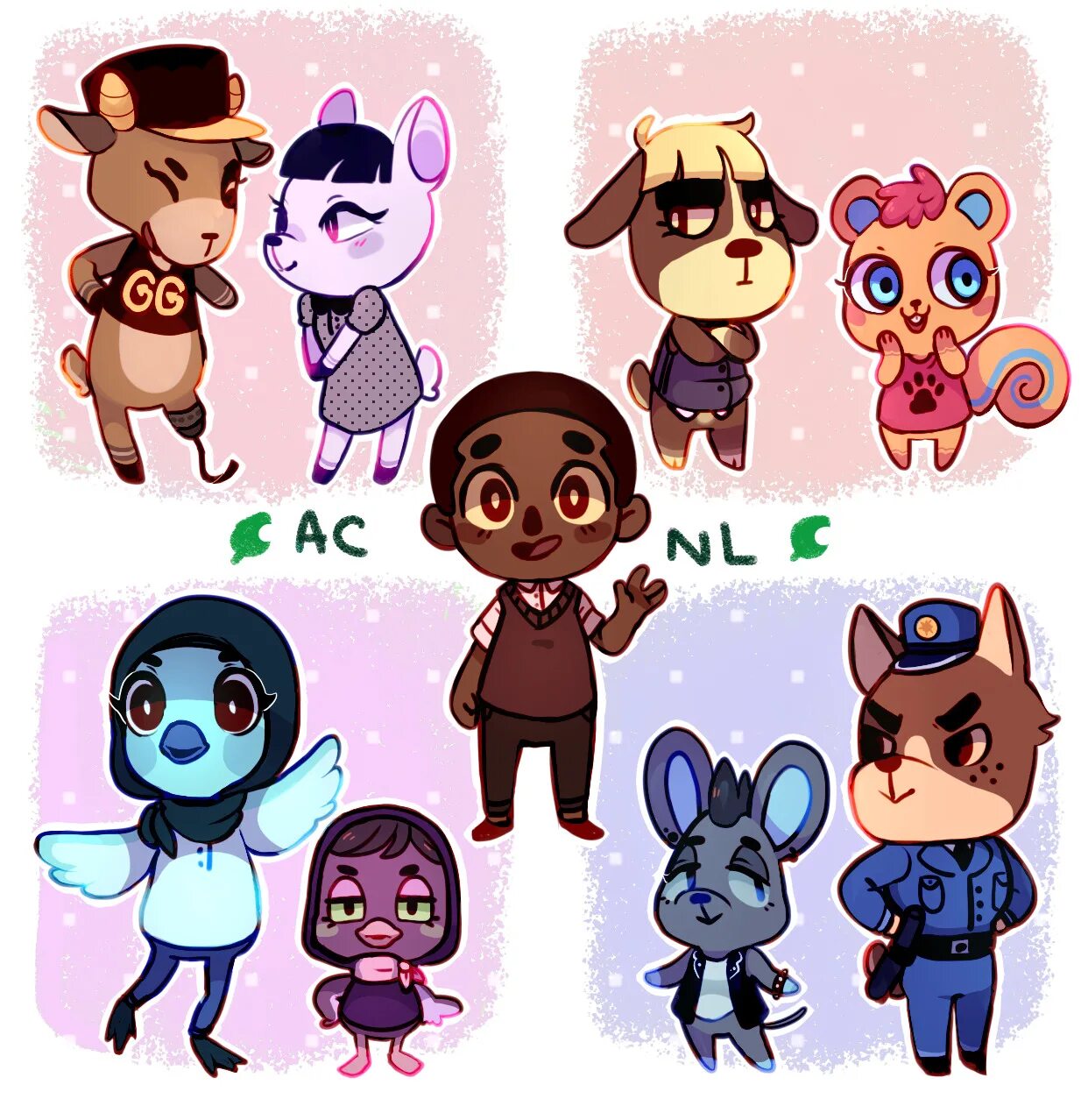 Animal crossing oc maker. Энимал Кроссинг OC. Энимал Кроссинг Чиби. Animal Crossing персонажи. Арты animal Crossing.