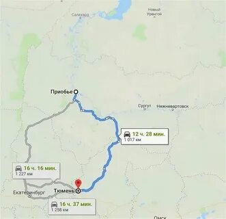 Расстояние тюмень сургут на машине по трассе