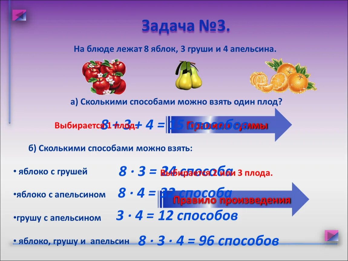 Задача про яблоки. Задача на блюде лежало 8 яблок. Задачи с яблоками и грушами по уроку математики. 4 Апельсина и 3 груши.