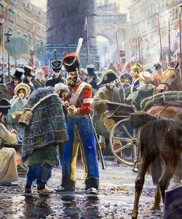 Наши в париже 1814