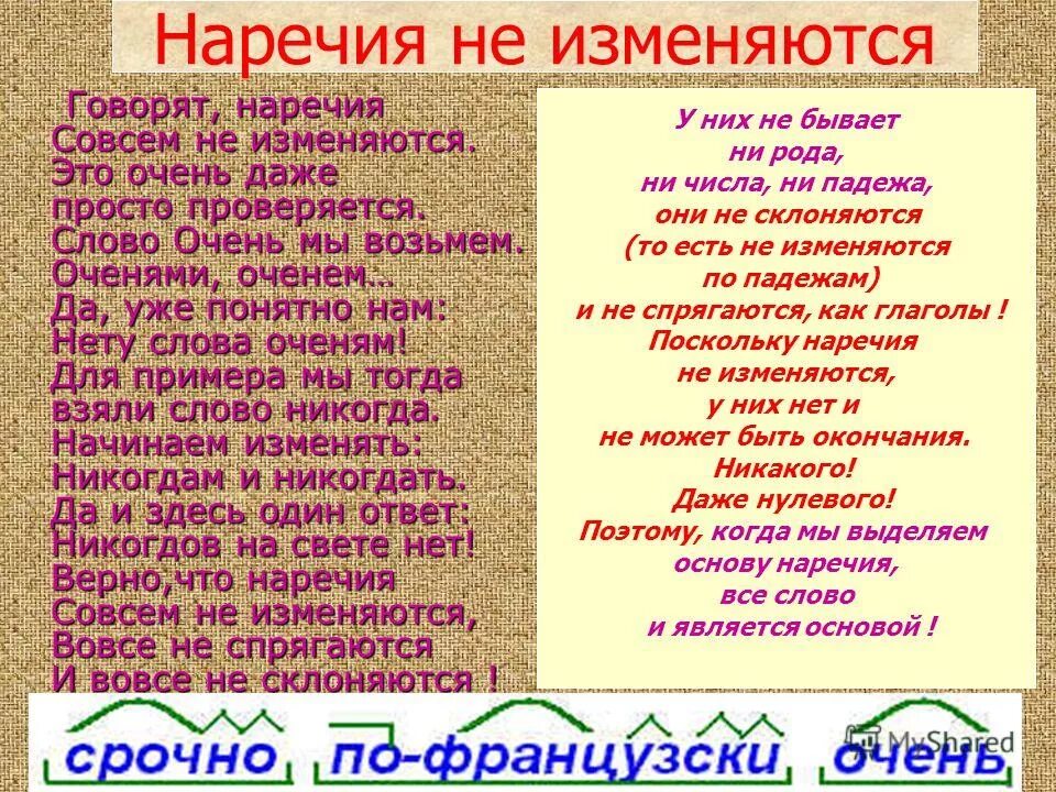 Стих про наречие. Какие есть слова на тему наречие. Утром часть речи наречие. Здесь было совсем пустынно наречие. Как отличить производные предлоги от других частей речи.