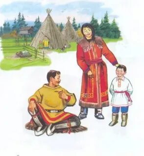 Коренные жители территории прииртышья