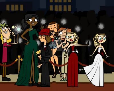 Fan Art of The Red Carpet's magic for fans of Total Drama Island. 