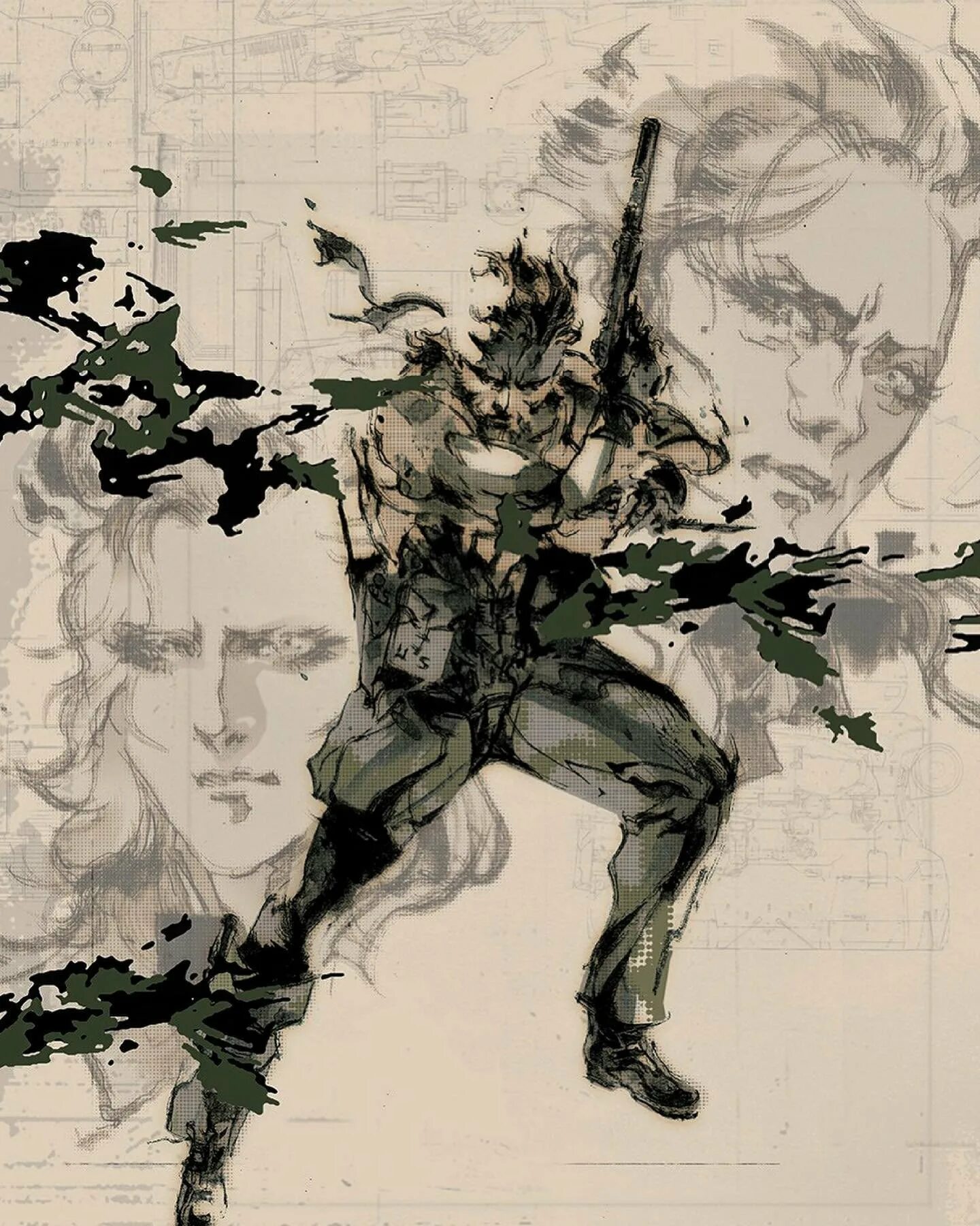 Metal gear отзывы. Ёдзи Синкава Art. Ёдзи Синкава MGS. Ёдзи Синкава MGS Art. Yoji Shinkawa Metal Gear.