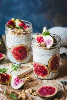 Рецепт десерта с чиа и молоком