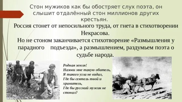 Жесткие стоны мужчины. Родная земля назови мне такую обитель. Некрасов родная земля назови мне такую обитель. Размышления у парадного подъезда назови мне такую обитель. Родная земля Некрасов.