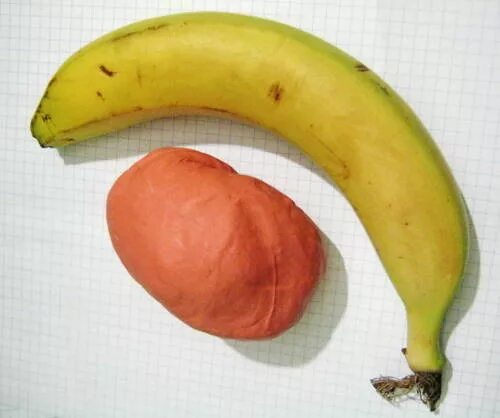 лепка банан. банан пластилин. бананы в природе. дельфинчик из банана. красивый банан.