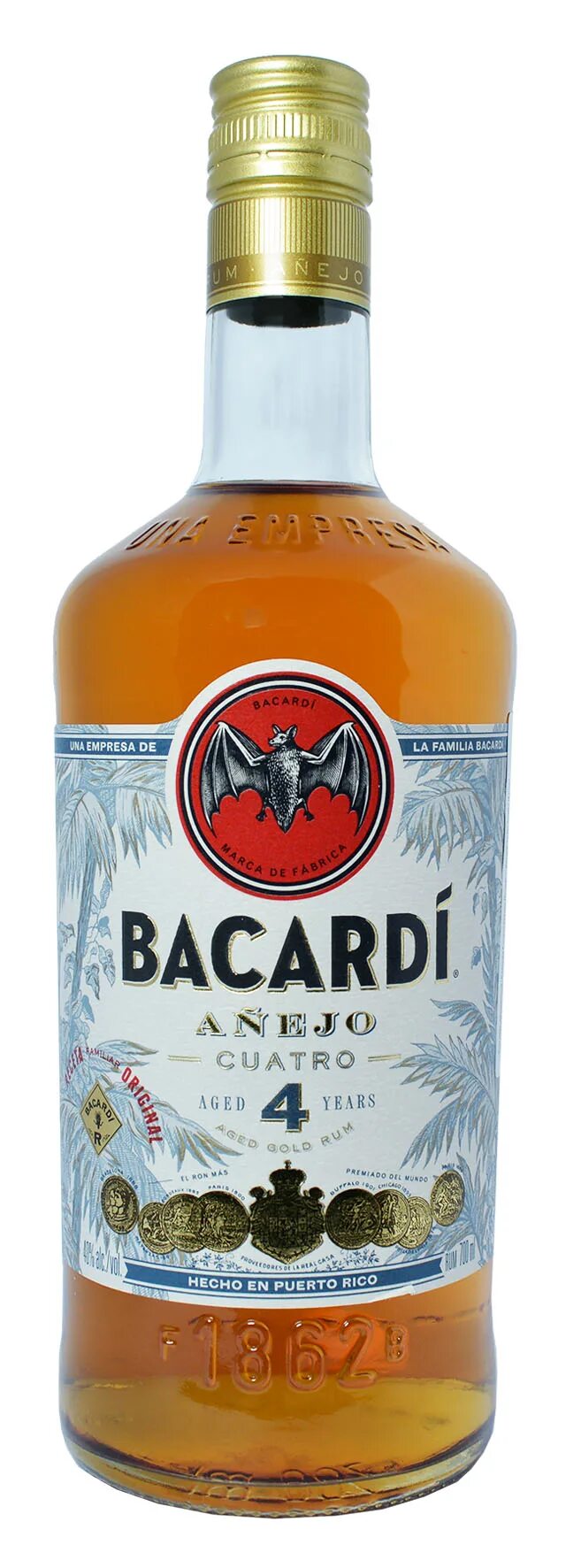 Бакарди отзывы. Ром бакарди Аньехо Куатро 40% 0,7л. Ром Bacardi Anejo cuatro 0.7 л. Бакарди Anejo cuatro 4. Бакарди Аньехо Куатро 4 года.