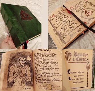 Как сделать книгу заклинаний