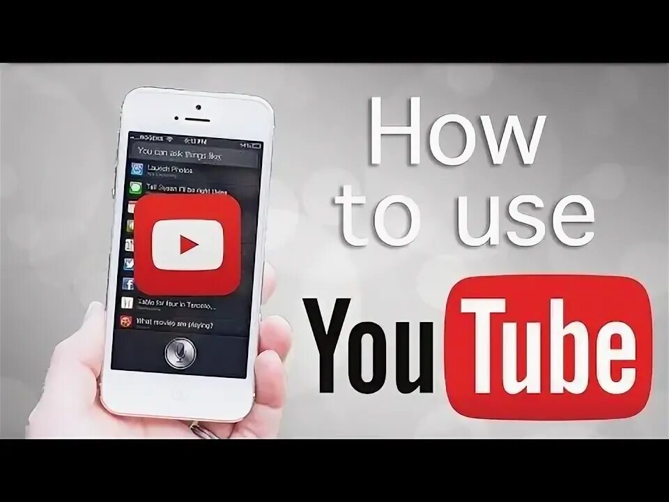 How to use youtube. How to use youtube
