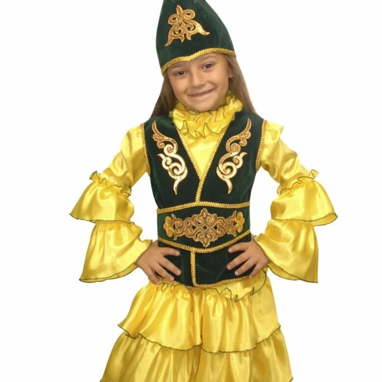 Казахские детские костюмы. Костюм казахской девочки. Казахский национальный костюм для девочки. Костюм казаха детский. Казахские костюм детский