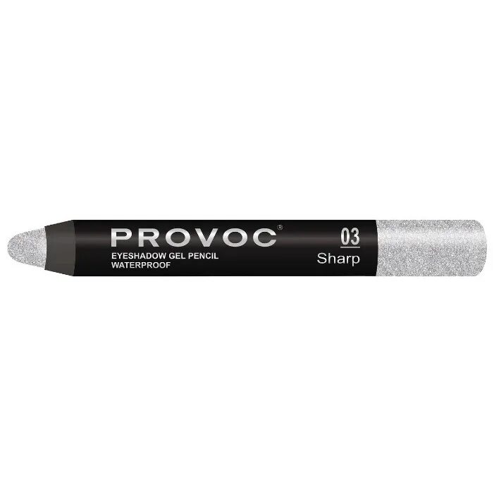 Тени карандаш Provoc. Provoc тени-карандаш водостойкие. Eyeshadow Gel Pencil. Гелевый тени карандаш.