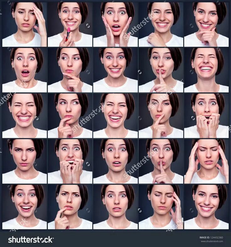 Different expressions