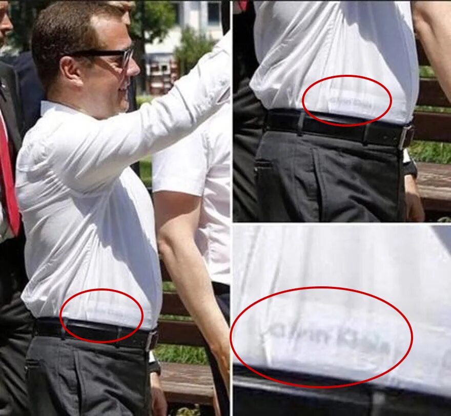 Дмитрий Медведев Голый
