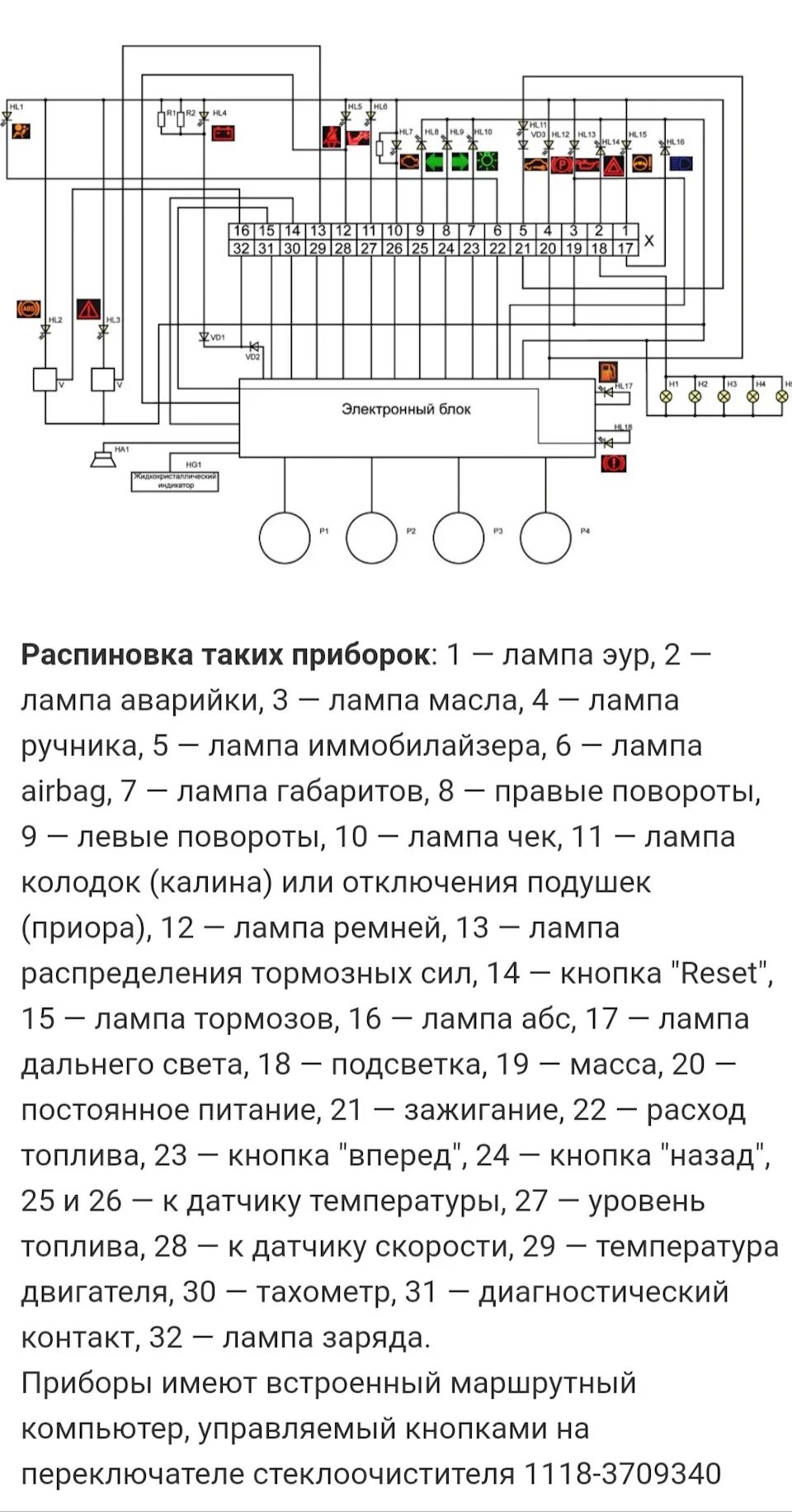 Блок управления приора распиновка. Распиновка разъема щитка приборов калина 2. схема колодки приборной панели ваз 2110. распиновка панели приборов приора.