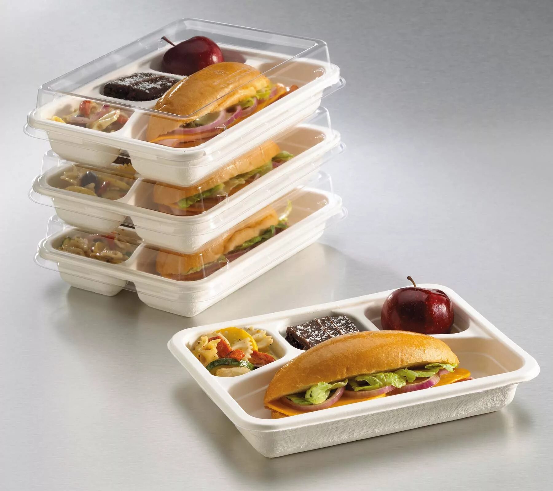 Контейнер "комплексный обед". Готовые обеды в контейнерах. Упаковка для еды на вынос. Готовые блюда в контейнерах. Заказать ланч с доставкой