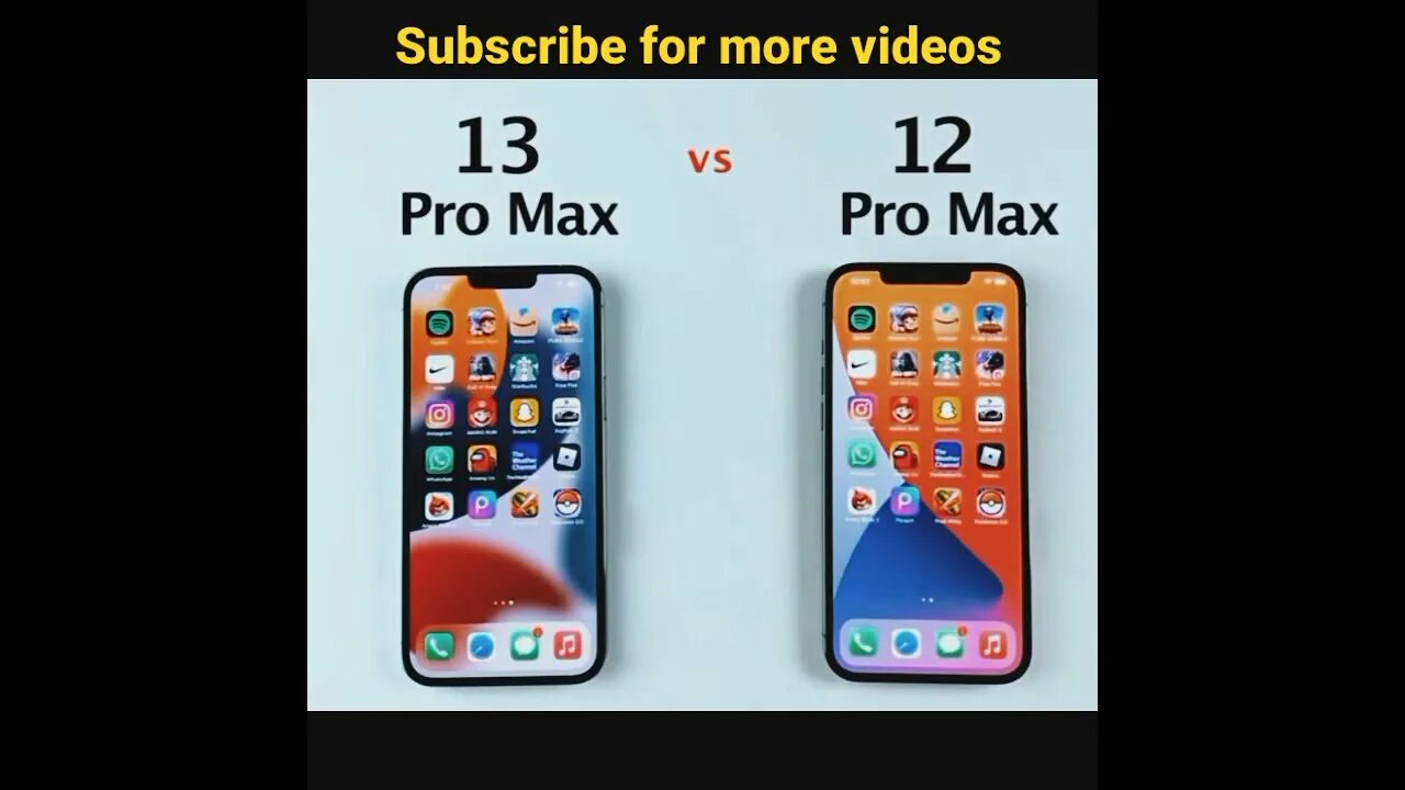 Чем отличается 12 от 13 айфона
