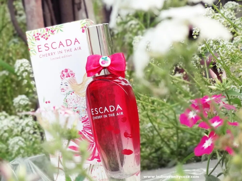 Зе эйр. Escada Cherry the Air. Escada Cherry in the Air 100 мл. Escada Cherry in Japan 100 мл. Escada Cherry in Japan 100 ml.