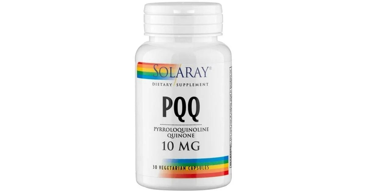 Витамин в17 цена отзывы. Витамин PQQ 10. Solaray PQQ. PQQ витамин b14. PQQ 30 мг.