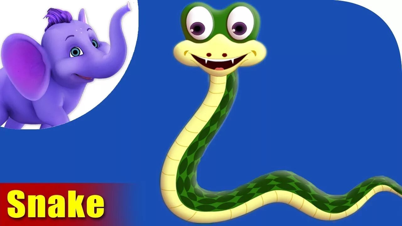 Змейка animals for Kids. Snake Rhyme. Rhyme about Snake for Kids. Про змей для детей видео Развивающее.