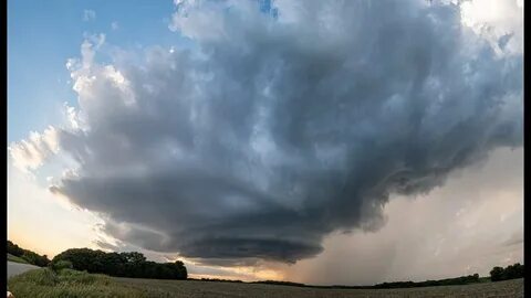 Storm began