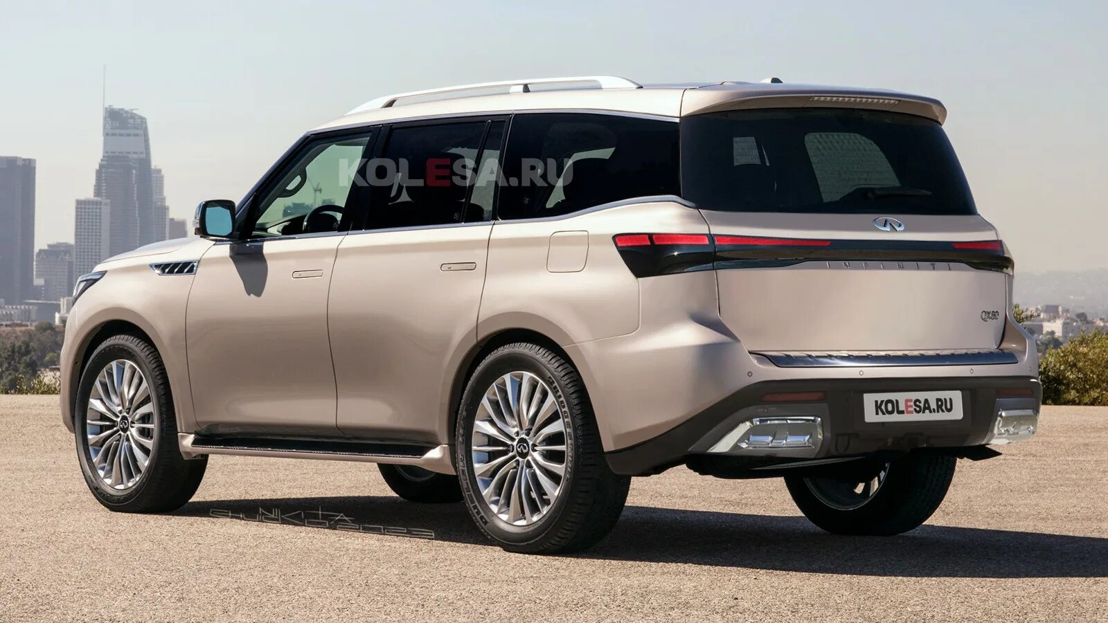 Марка Infiniti показала, каким будет новый QX80 - Российская газета