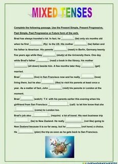 Present tenses test
